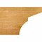 Ekena Millwork Monterey Rough Sawn Rafter Tail, Western Red Cedar, 4"W x 8"H x 12"L RFT04X08X12MON00RWR - alternate 2